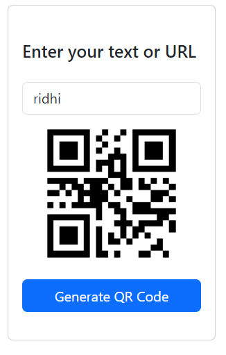 QR Generator