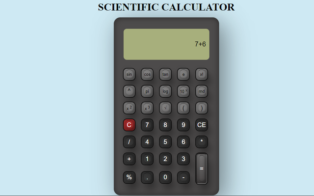 Scientific Calculator